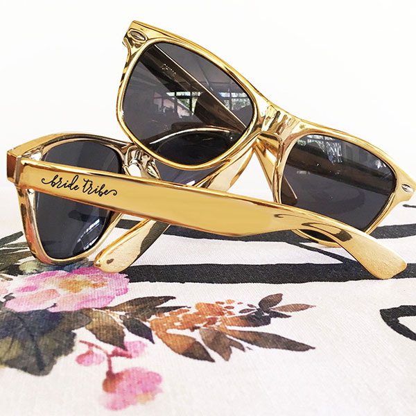 Gold Bachelorette Sunglasses