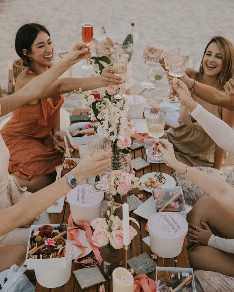 Brunches have always been trending, but use them to host your bridal showers & bridesmaid proposals for a fun twist!