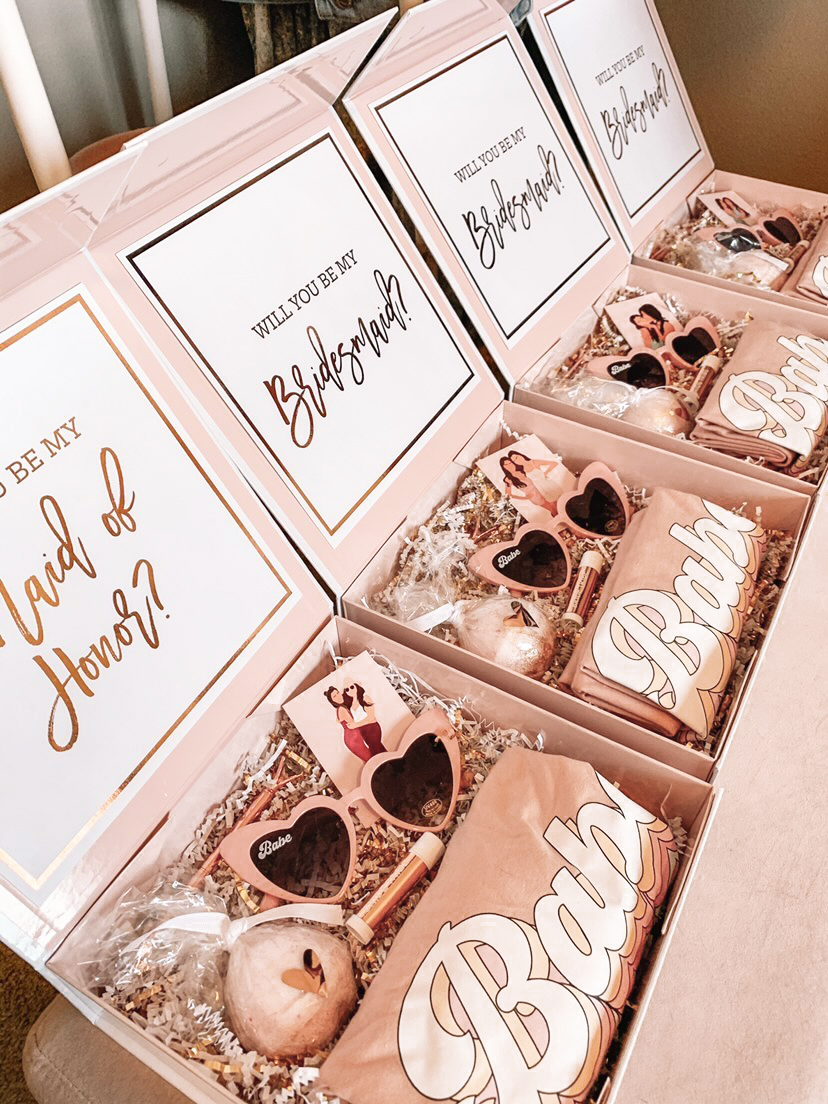 How To Put Together A Bridesmaid Proposal Box Wedding Favorites
