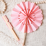 Rosette Paper Fans