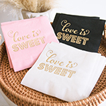 LOVE IS SWEET Napkins (set of 25)