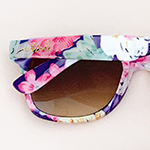 Floral Sunglasses - Bride