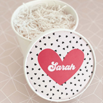 Valentine's Gift Box - Round