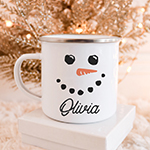 Snowman Campfire Mug