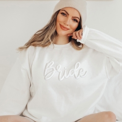 Embossed Bride Sweatshirt