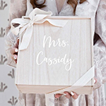Bride Wood Box