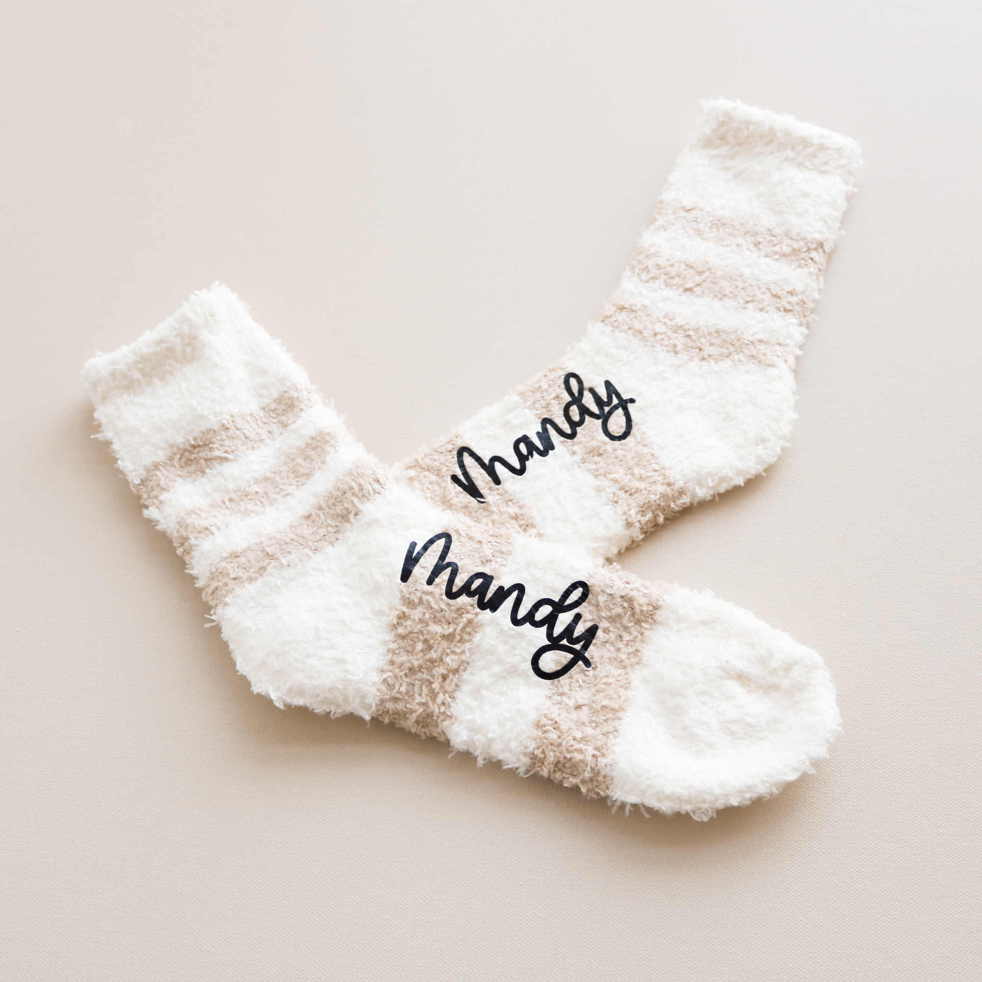 Personalized Fuzzy Socks