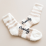 Personalized Fuzzy Socks