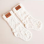 Personalized Cable Knit Stocking