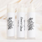 Floral Lip Balm Favors