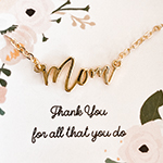 Gold Mom Necklace