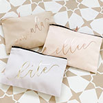 Personalized Makeup Bags