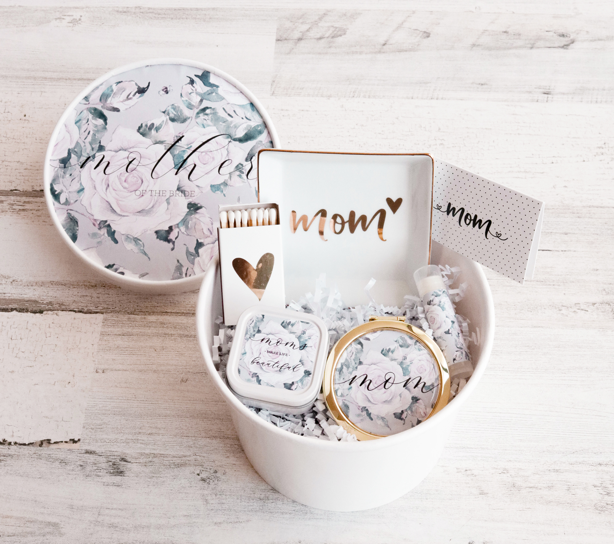 Mother of sale bride gift box