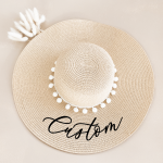 Personalized Beach Hat