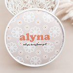 Flower Girl Gift Box - Round