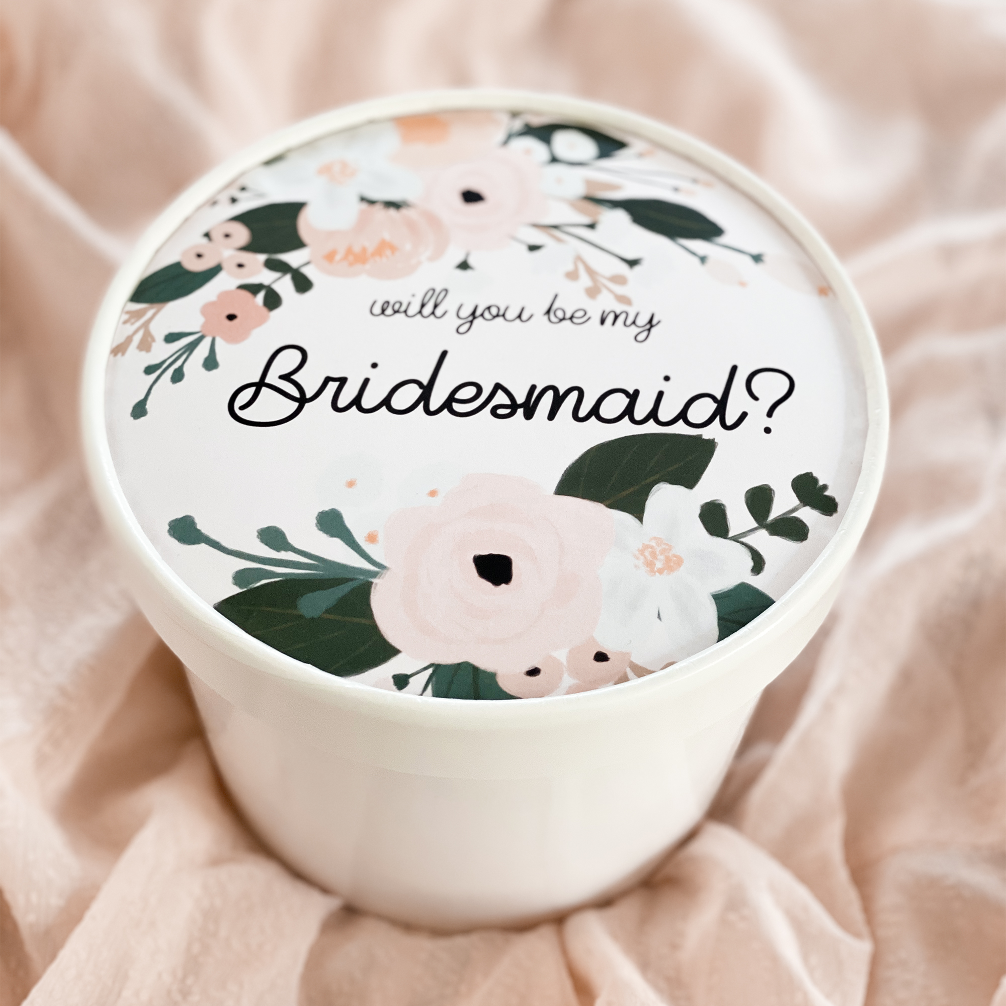 Boho Bridesmaid Proposal Box   Empty
