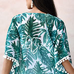 Palm Leaf Swim Cover – Bridal Party
