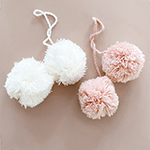 Hanging Pom Poms