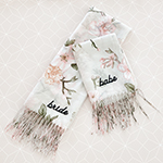 Bride & Babe Floral Scarf