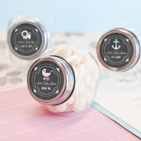 baby shower candy jars