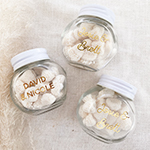 Foil Candy Jar Favors
