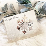 Silver Snowflake Ornament