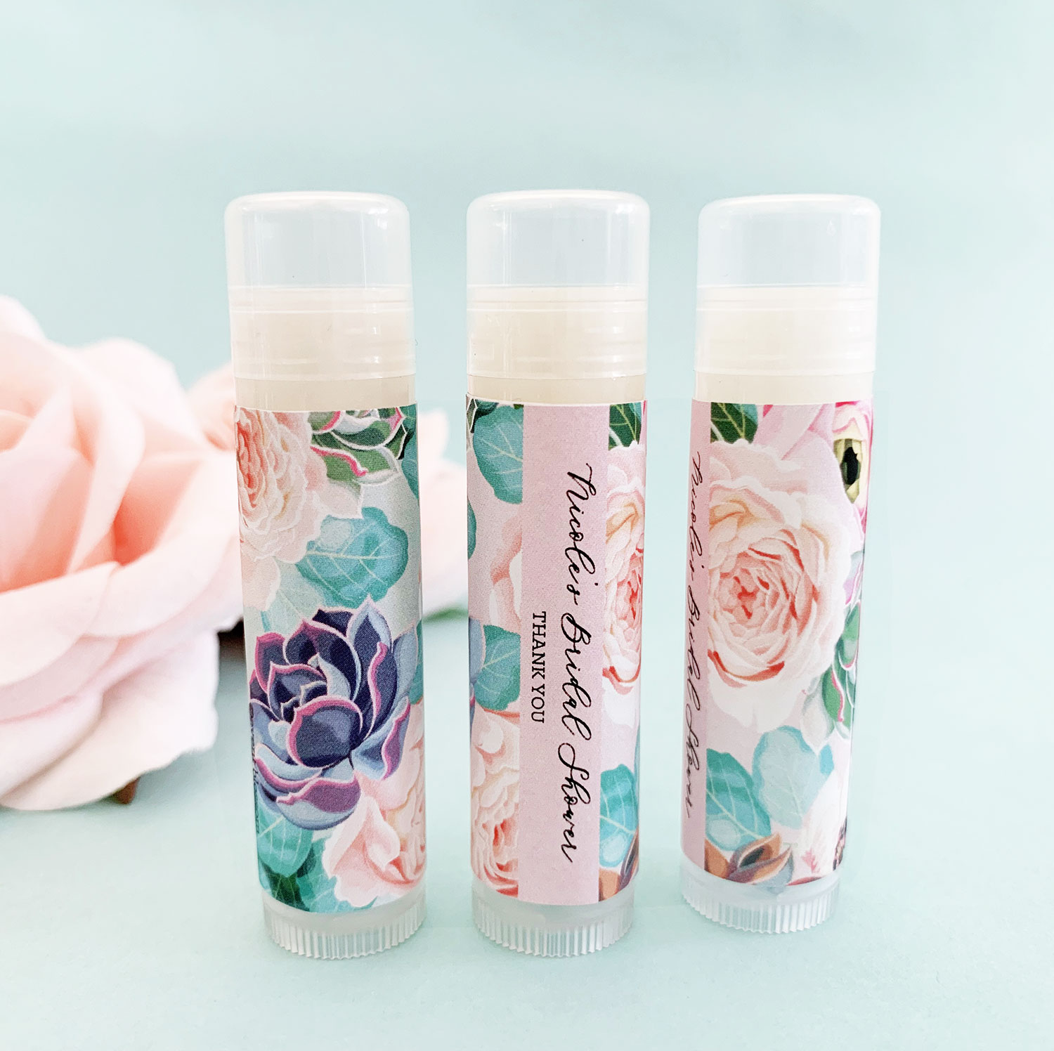 lip balm shower favors