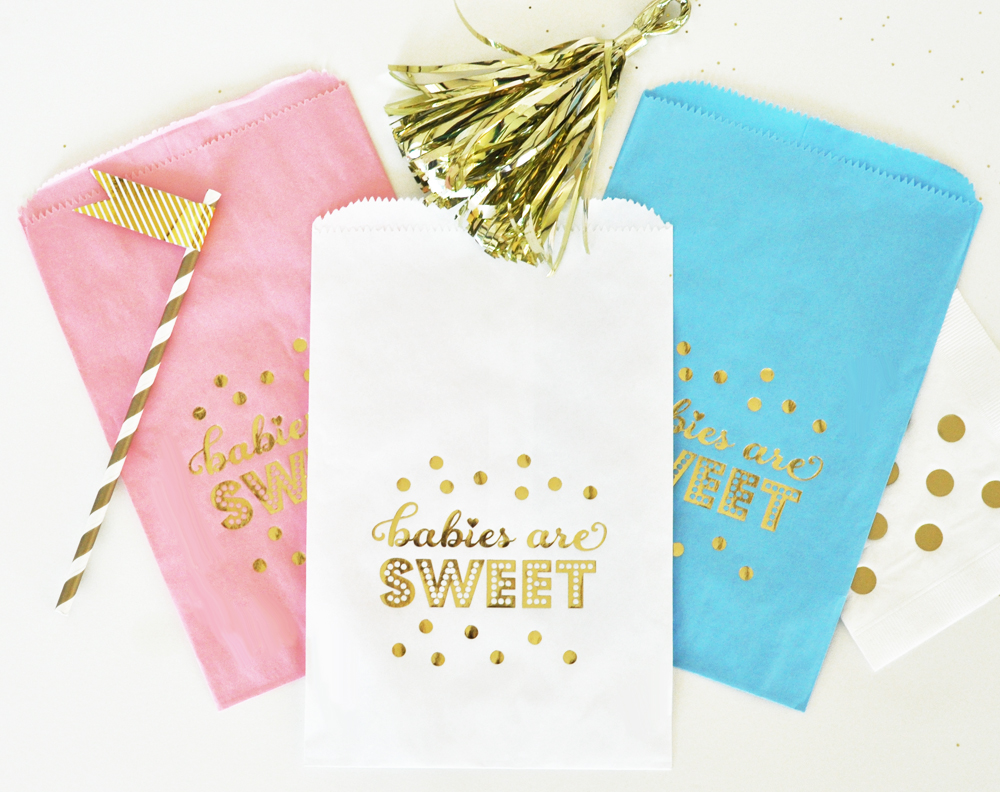 sweet bags for baby shower