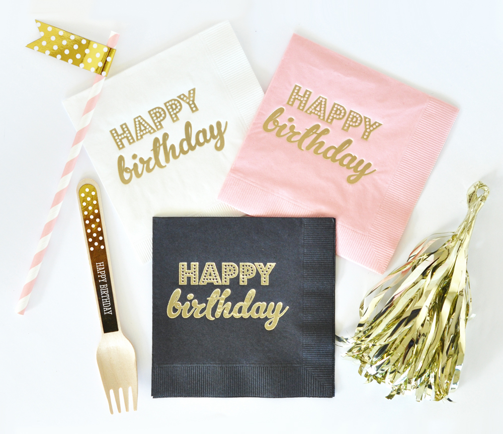 BIRTHDAY Napkins (set of 25)