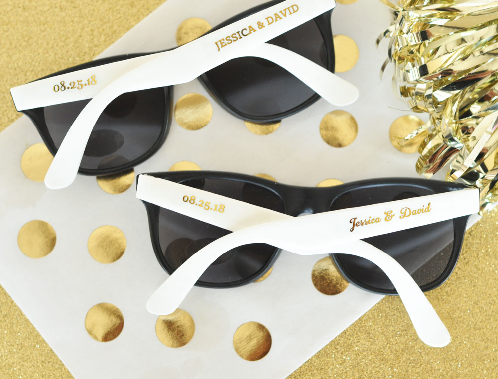 Personalized Wedding Sungles