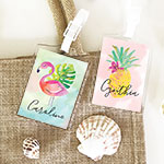Tropical Luggage Tags