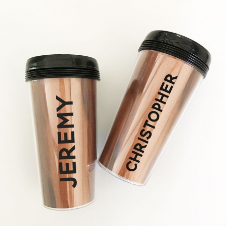 Bridal Party Engraved Travel Mugs