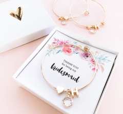 Monogram Bracelet - Floral