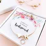 Monogram Bracelet - Floral