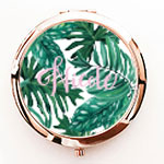 Compact Mirrors - Palm Leaf