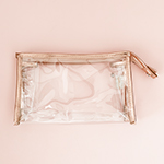 Metallic Cosmetic Bags