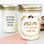 Mom Candle in a Mason Jar