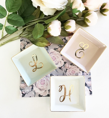 personalized ring dish monogram