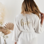 Cotton Lace Robes - Bridal Party