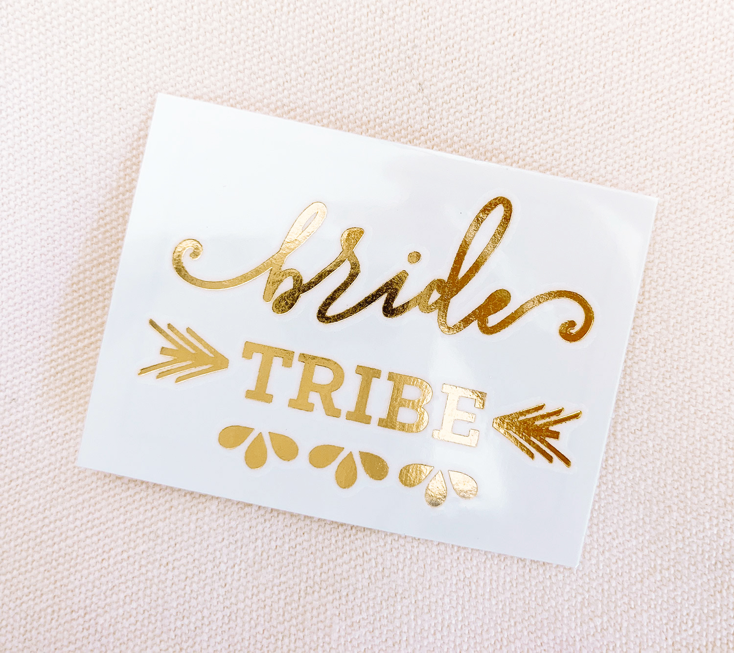 Bride Tribe Temporary Tattoos (Set of 6) Bride Tribe Temporary Tattoos (Set of 6)