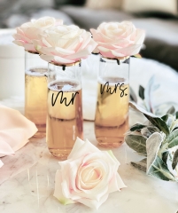 Mr & Mrs Toasting Flutes