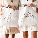 Bridesmaid Tote Bags - Canvas