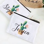 Cactus Makeup Bags
