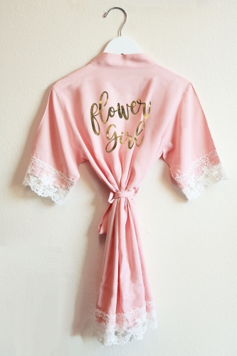 Cotton Lace Robes Flower Robes Girl Flower Flower Cotton Lace Girl EHW29YDI