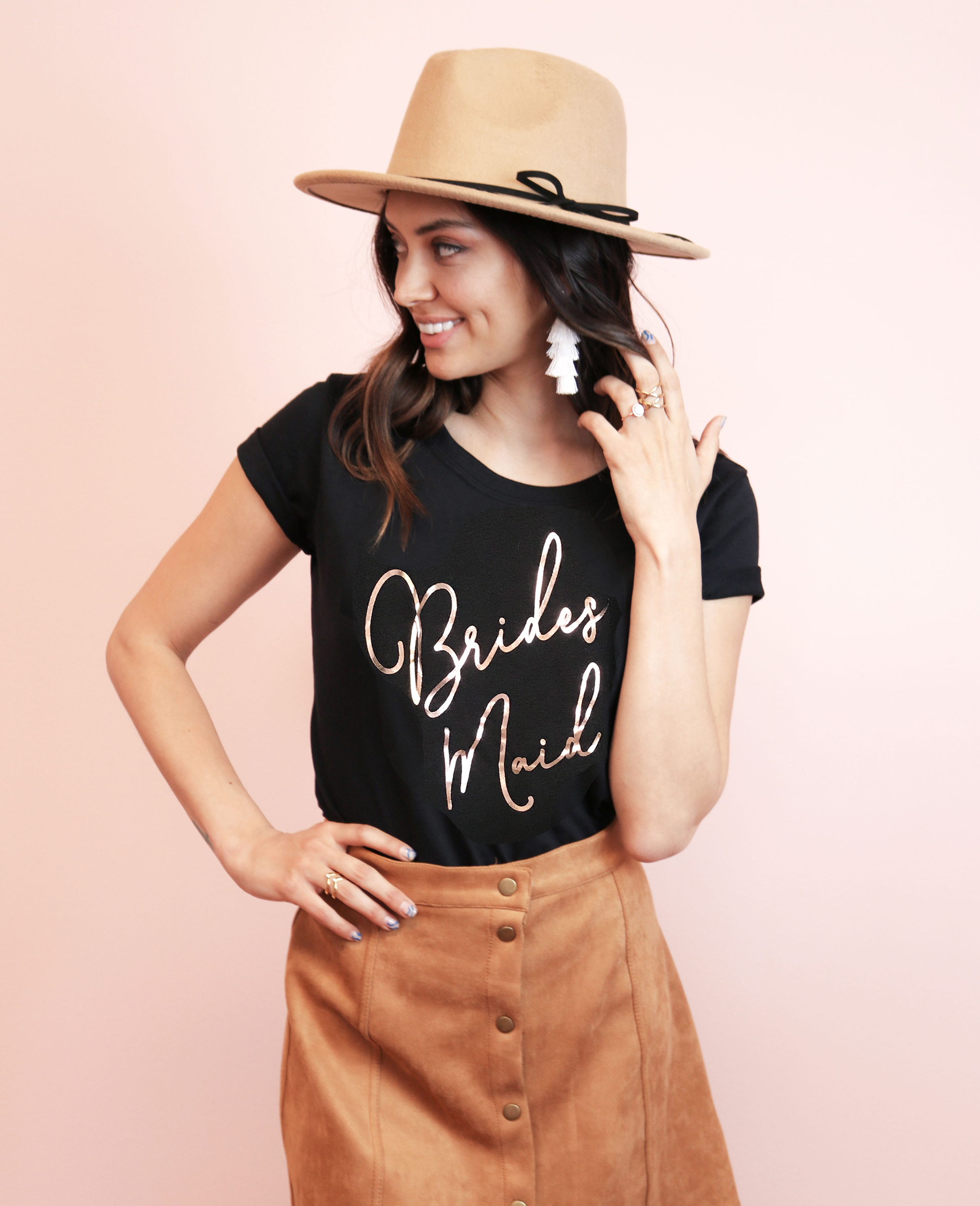 bridesmaid jersey shirts