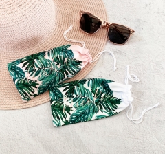 Palm Leaf Sunglasses Pouch