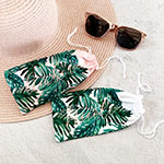 Palm Leaf Sunglasses Pouch