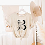 Floral Monogram Shirts – Semi-Fitted