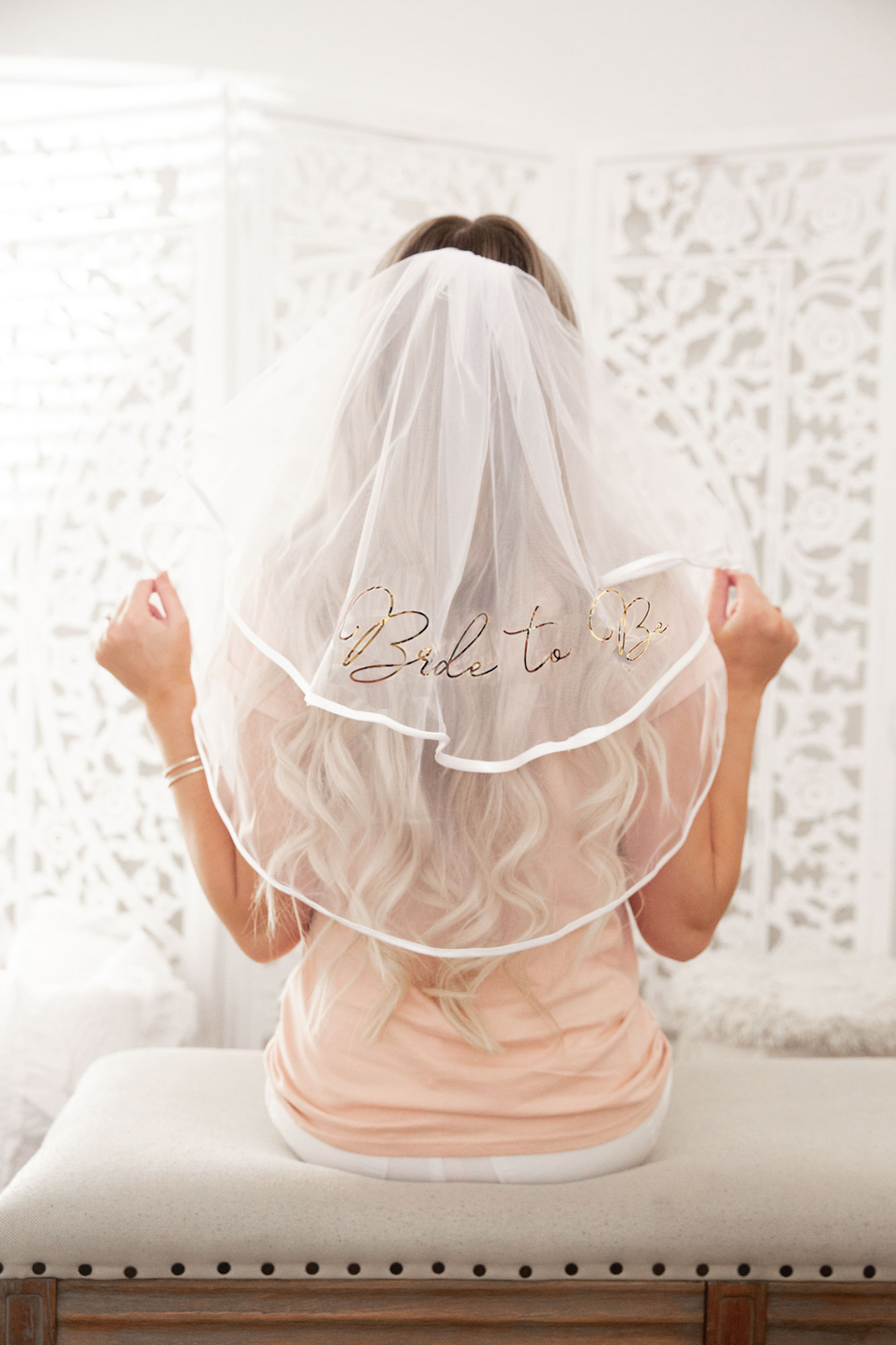 Event Blossom Bride to Be Veil