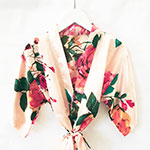 Floral Girls Robe - Watercolor Child Size